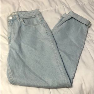 F21 mom jeans